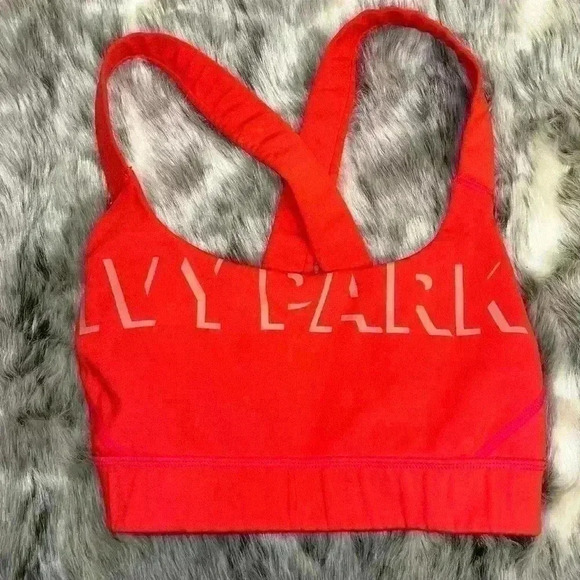Ivy Park Logo Cross Back Sports Bra - XS extra small - Picture 1 of 4